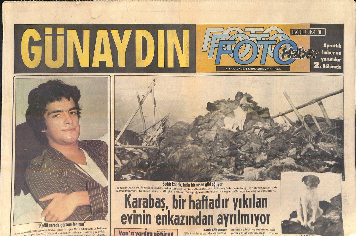 Günaydın Foto Haber Gazetesi 1 Aralık 1976 - Burton'un Karısının Eski Eşi İddia Ediyor - CHP Genel Yönetim Kuruluna Muhalefetten Kimse Giremedi GZ156519 - 1