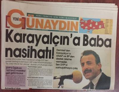 Günaydın Gazetesi 1 Aralık 1994 - Özelleştirme Yasası, Dünya Bankası Desteğini Artıracak GZ10972 - 1