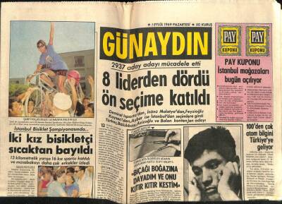 Günaydın Gazetesi 1 Eylül 1969 - Yalnızlıktan Bıkan 120lik Ahmet Dede Kendine Kız Arıyor GZ58157 - 1