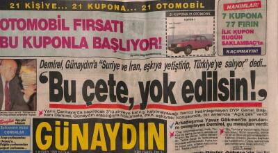 Günaydın Gazetesi 1 Nisan 1990 - Barış Mançonun Pakistan Günlüğü GZ55834 - 1