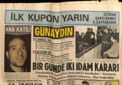 Günaydın Gazetesi 1 Şubat 1969 - Yunanistan Avrupa Konseyinden Kovuluyor GZ73887 - 1
