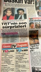 Günaydın Gazetesi 10 Kasım 1989 - TRTnin Son Sürprizleri * Zeki Müren-İbrahim Tatlıses GZ126079 - 2