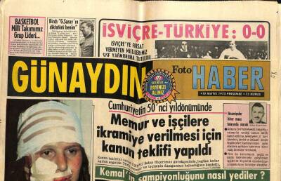 Günaydın Gazetesi 10 Mayıs 1973 - İstanbul Metrosunun Temeli Cumhuriyet Bayramında Atılıyor GZ58216 - 1