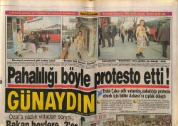 Günaydın Gazetesi 10 Nisan 1988 - Şevket Altuğ Perihan Ablayı Terk Etti GZ61342 - 2