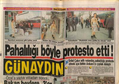 Günaydın Gazetesi 10 Nisan 1988 - Şevket Altuğ Perihan Ablayı Terk Etti GZ61342 - 1