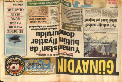 Günaydın Gazetesi 11 Ağustos 1978 - Yunanistanda Bütün Fiyatlar Donduruldu GZ58119 - 1