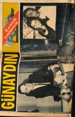 Günaydın Gazetesi 11 Haziran 1977 - Hülya Koçyiğit Ve Ailesi Tatilde GZ55953 - 1