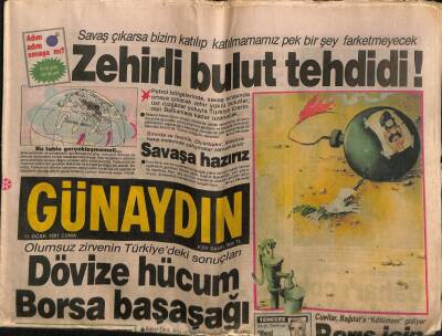 Günaydın Gazetesi 11 Ocak 1991 - Doğum Günü Hediyesi GZ55790 - 1