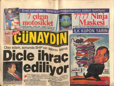 Günaydın Gazetesi 11 Ocak 1992 - Doğum Günü Hediyesi GZ55789 - 1