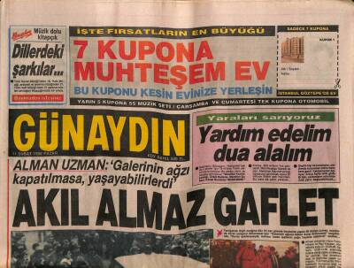 Günaydın Gazetesi 11 Şubat 1990 - Doğum Günü Hediyesi GZ56061 - 1