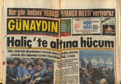 Günaydın Gazetesi 12 Aralık 1985 - Haliç'te Altına Hücum - Zeki Müren Babamdır Deyince GZ152072 - 1