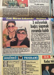 Günaydın Gazetesi 12 Aralık 1985 - Haliç'te Altına Hücum - Zeki Müren Babamdır Deyince GZ152072 - 2
