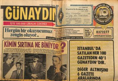 Günaydın Gazetesi 12 Nisan 1978 - 43 Günden Beri Bir Tek Yerli Otomobil Satılmadı GZ87157 - 1