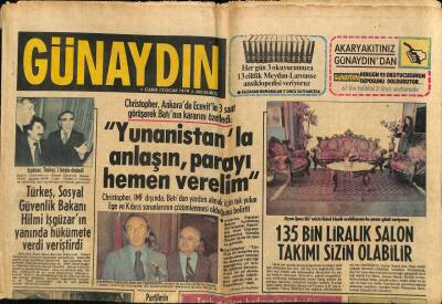 Günaydın Gazetesi 12 Ocak 1979 - Suriyeye Satılan 200 Ton Un Bitli Çıktı GZ87431 - 1