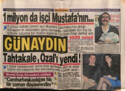 Günaydın Gazetesi 12 Şubat 1988 - Tahtakale Özalı Yendi GZ64191 - 1