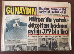Günaydın Gazetesi 13 Ağustos 1982 - Irakın Paris Büyükelçiliği Bombalandı GZ10236 - 2