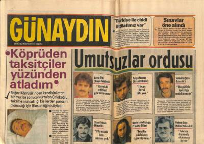 Günaydın Gazetesi 13 Nisan 1984 - Başbakan Turgut Özal Protokol Ziyaretlerinin Yarısını Tamamladı GZ74321 - 1