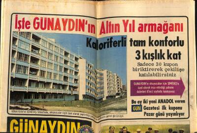 Günaydın Gazetesi 14 Nisan 1972 - Kuraklık Yüzünden Ekinler Sararmaya Başladı GZ58320 - 1