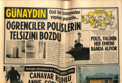 Günaydın Gazetesi 14 Şubat 1969 - Canavar Ruhlu Anne Çocuğunu Köpeklere Yedirdi GZ58306 - 1