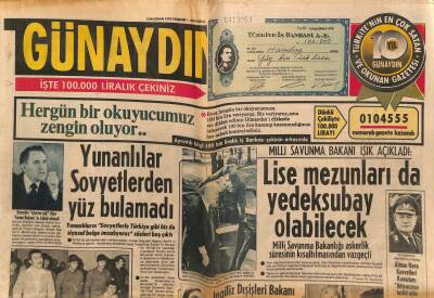Günaydın Gazetesi 15 Haziran 1978 - İstanbulda Son Bir Haftada 74 Yangın Çıktı GZ79446 - 1