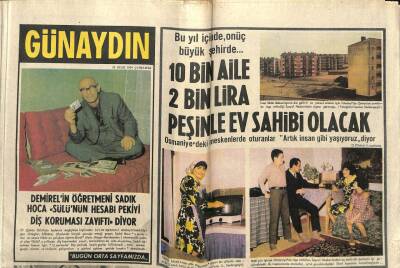 Günaydın Gazetesi 15 Ocak 1969 - Küfürbaz Papağanın Ağzına Biber Sürdüler GZ58205 - 1