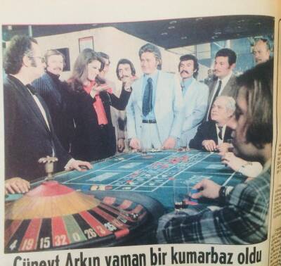Günaydın Gazetesi 16 Mart 1974 - Cüneyt Arkın Yaman Bir Kumarbaz Oldu GZ58075 - 1