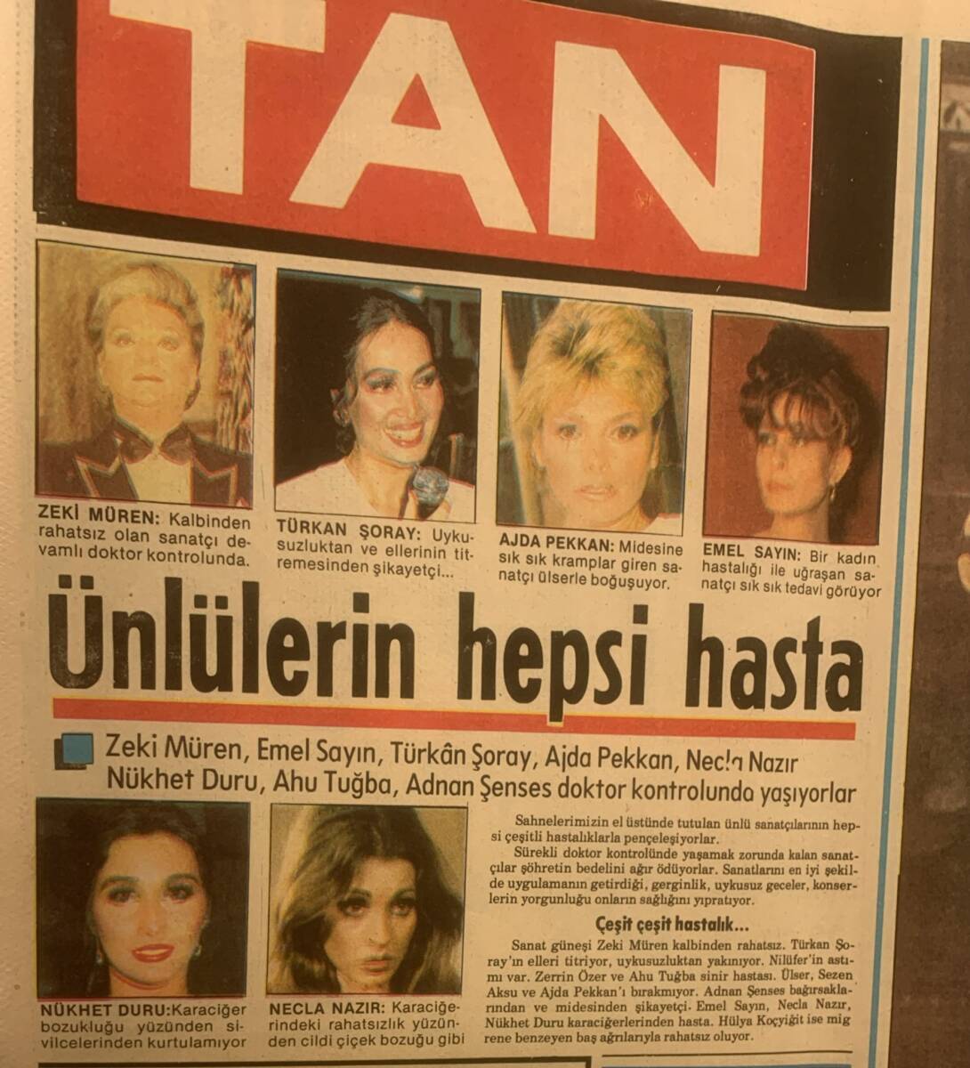 Günaydın Gazetesi 16 Şubat 1985 - Özal'ın Önünde Zina Tartışması - Oflu İsmail Ve Yardımcısı Para Cezası İle Kurtuldu GZ155331 - 2