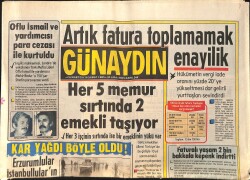 Günaydın Gazetesi 16 Şubat 1985 - Özal'ın Önünde Zina Tartışması - Oflu İsmail Ve Yardımcısı Para Cezası İle Kurtuldu GZ155331 - 1
