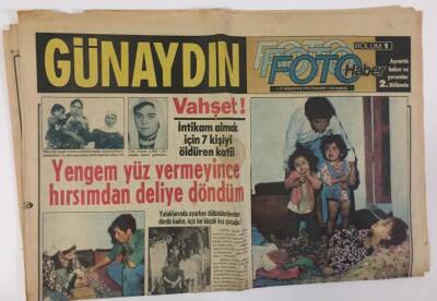 Günaydın Gazetesi 17 Ağustos 1975 - Hindistan ta Kadın GZ13165 - 1