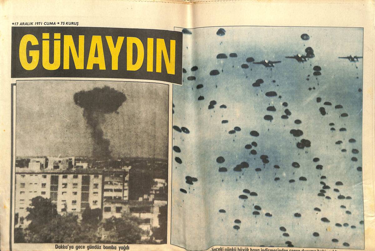 Günaydın Gazetesi 17 Aralık 1971 - Brigitte Bardot'nun Eski Sevgilisi Patrick Gilles Manken Oldu - Stella Stevens Amerika Cumhurbaşkanı Olmak İstiyor GZ146439 - 1