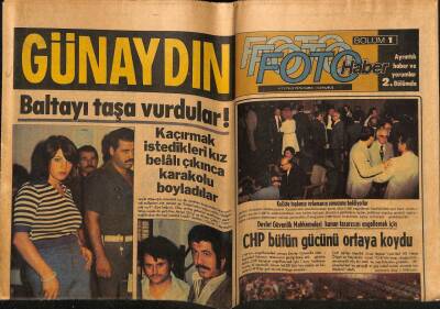 Günaydın Gazetesi 17 Eylül 1976 - Neşe Karaböcek 5 Aylık Oğlu İle GZ56078 - 1