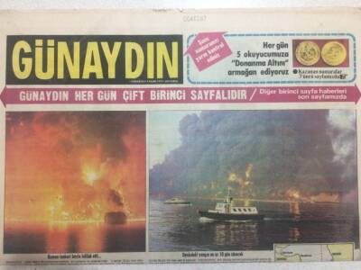 Günaydın Gazetesi 17 Kasım 1979 - Amerika İran İle Bütün Köprüleri Attı GZ50884 - 1