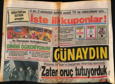 Günaydın Gazetesi 17 Nisan 1988 - Zeki Müren Ayıplarından Kurtulmuş GZ56794 - 1