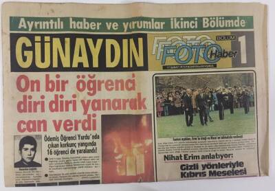 Günaydın Gazetesi 17 Şubat 1975 - Gizli Yönleriyle Kıbrıs Meselesi GZ13206 - 2