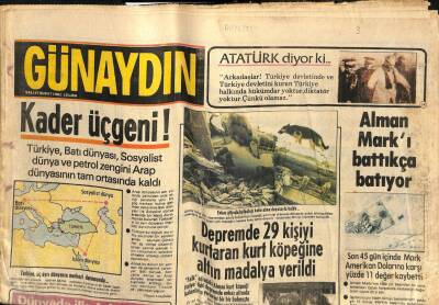Günaydın Gazetesi 17 Şubat 1981 - Önce Antalyadan Görüntüler Sonra Müzik Var * Zeki Müren - Neco - Selahattin Alpay GZ114292 - 1
