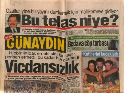 Günaydın Gazetesi 18 Ağustos 1992 - Assolist Muazzez Abacı GZ72155 - 1