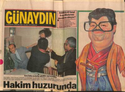 Günaydın Gazetesi 18 Mayıs 1985 - Türk Samurayı Toramanaga Japonyada GZ72151 - 2
