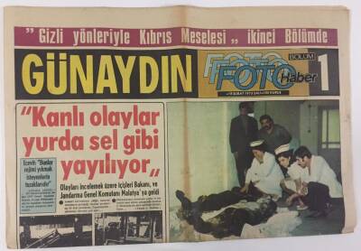 Günaydın Gazetesi 18 Şubat 1975 - Uluslararası İstanbul Moda Festivali Dün Başladı GZ13216 - 2