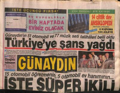 Günaydın Gazetesi 18 Şubat 1990 - Doğum Günü Hediyesi GZ55849 - 1