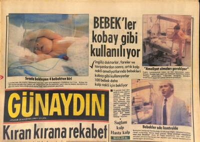 Günaydın Gazetesi 19 Ağustos 1984 - Arnavutluktan İskender Bey Konyağı Geliyor - Bebekler Kobay Gibi Kullanılıyor GZ127872 - 1