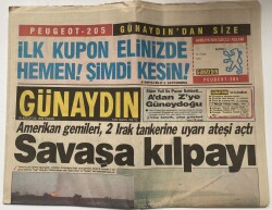 Günaydın Gazetesi 19 Ağustos 1990 - Bülent Ersoy Büyüledi GZ62711 - 2