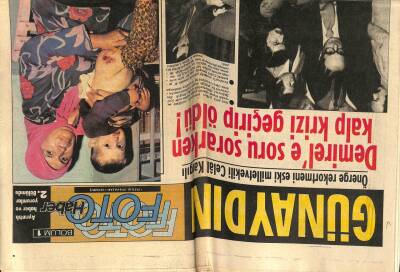 Günaydın Gazetesi 19 Eylül 1976 - Demirele Soru Sorarken Kalp Krizi Geçirip Öldü GZ56076 - 1