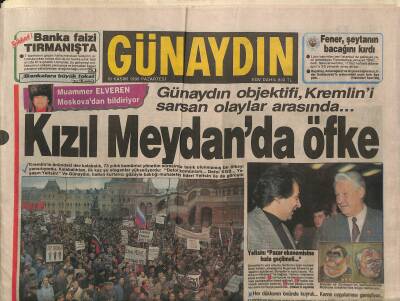 Günaydın Gazetesi 19 Kasım 1990 - Özal İçin Özel Önlem - Fenerbahçe Sahasında İlk Kez Kazandı GZ120880 - 1