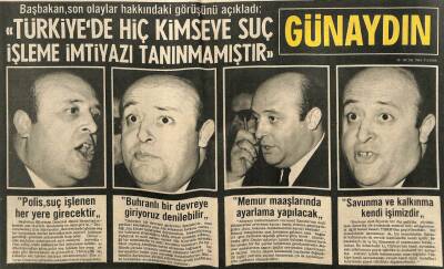 Günaydın Gazetesi 19 Ocak 1969 - Ağıza Vidalanan Takma Diş Yapıldı GZ56052 - 1