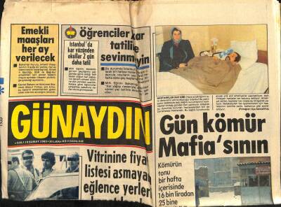 Günaydın Gazetesi 19 Şubat 1985 - Doğum Günü Hediyesi GZ58167 - 1