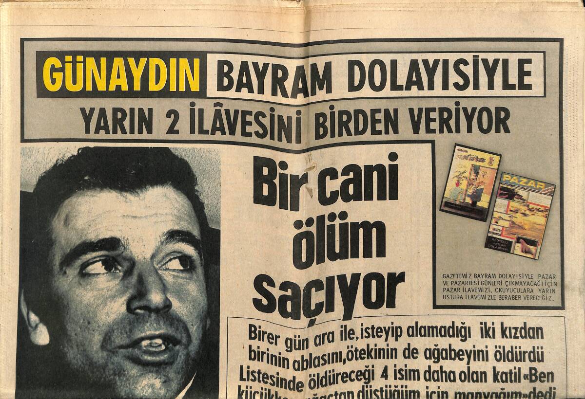 Günaydın Gazetesi 20 Aralık 1968 - Nihayet Aslan Kafeste, Muhammed Ali Clay - İTÜ Ancak Dört Sayı Fark Yaptı GZ152117 - 1
