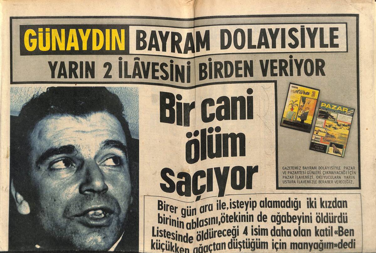 Günaydın Gazetesi 20 Aralık 1968 - Nihayet Aslan Kafeste, Muhammed Ali Clay - İTÜ Ancak Dört Sayı Fark Yaptı GZ152118 - 1