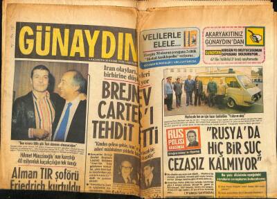 Günaydın Gazetesi 20 Kasım 1978 - Yunanlılar Akıllarını Yine Bizimle Bozdular GZ58139 - 1
