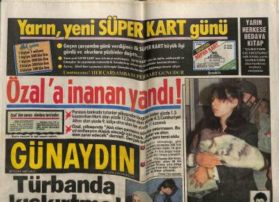 Günaydın Gazetesi 20 Ocak 1987 - İrandan Kaçanların Sayısı 2 Milyonu Aştı GZ58231 - 1