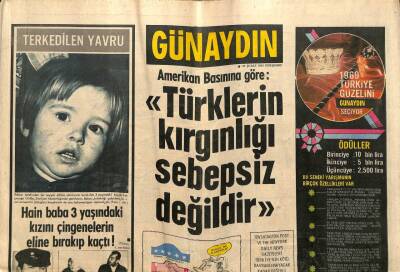 Günaydın Gazetesi 20 Şubat 1969 - Türklerin Kırgınlığı Sebepsiz Değildir GZ58202 - 1